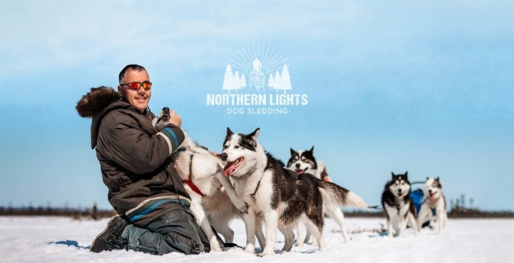Northern Lights Dog Sledding